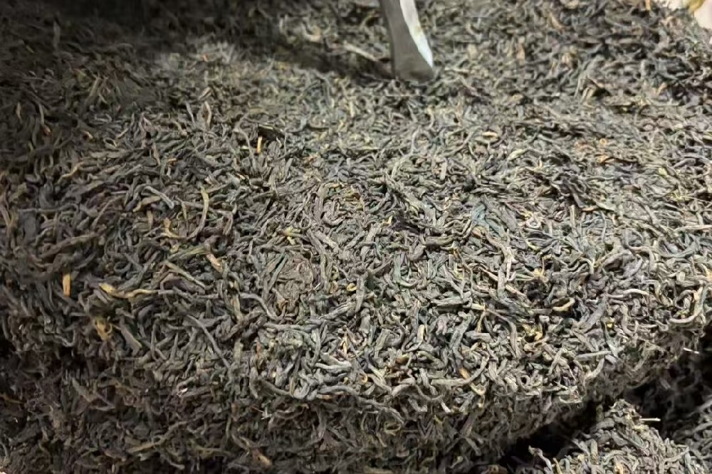 广西竹筐紧压茶