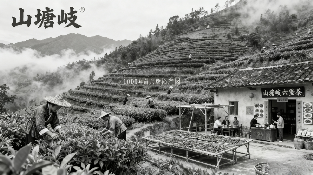 山塘岐六堡茶:一篓茶香,千年传承,品味来自核心产区的岁月醇香